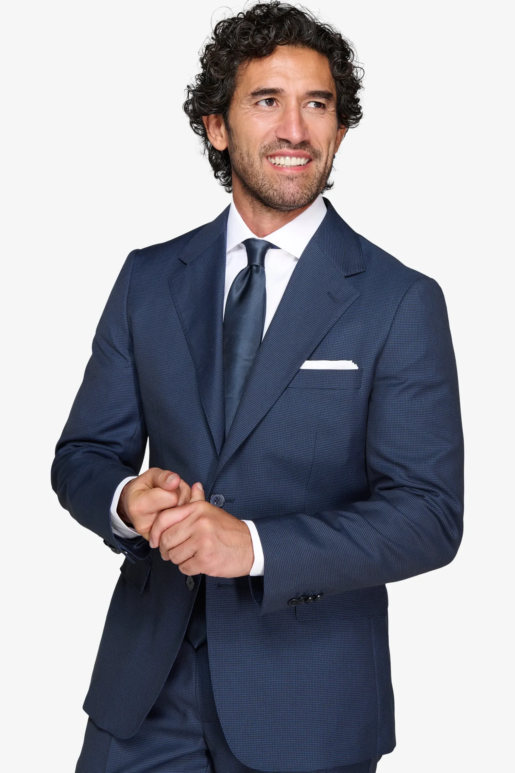 Avion blue Pied de Poule blazer