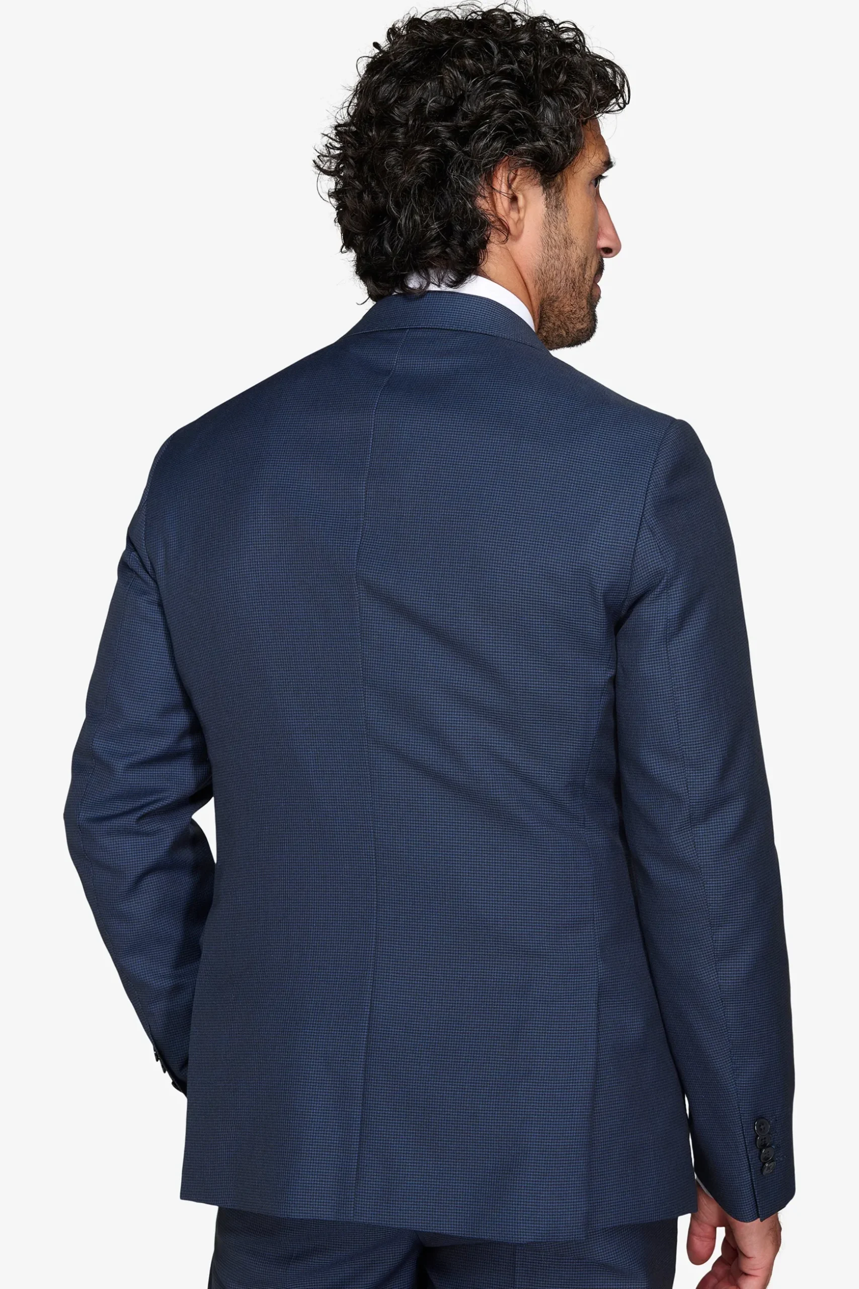 Avion blue Pied de Poule blazer