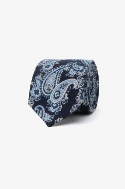 Avion cashmere pattern tie