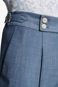 Avion denim effect trousers