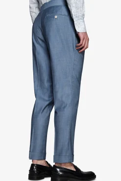Avion denim effect trousers