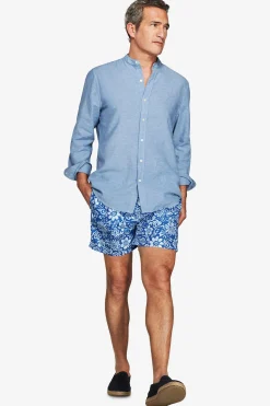 Avion floral print swim trunks