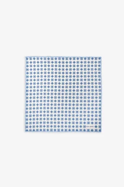 Avion geometric pattern pocket square