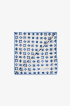 Avion geometric pattern pocket square