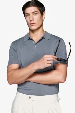 Avion knit polo shirt