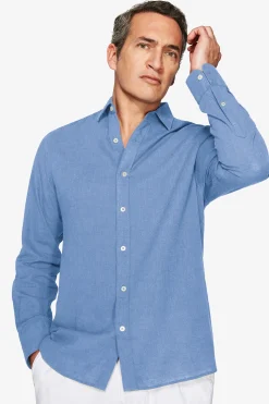 Avion linen blend relaxed shirt