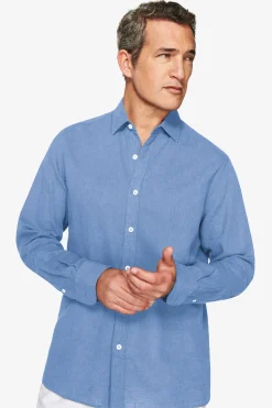 Avion linen blend relaxed shirt