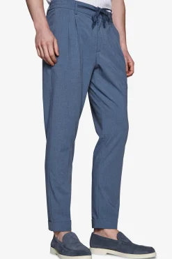 Avion melange canvas drawstring pants
