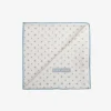 Avion micro pattern pocket square