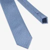 Avion micro-pattern print tie