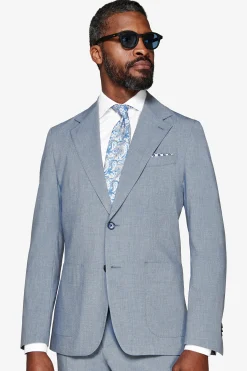 Avion mélange canvas blazer