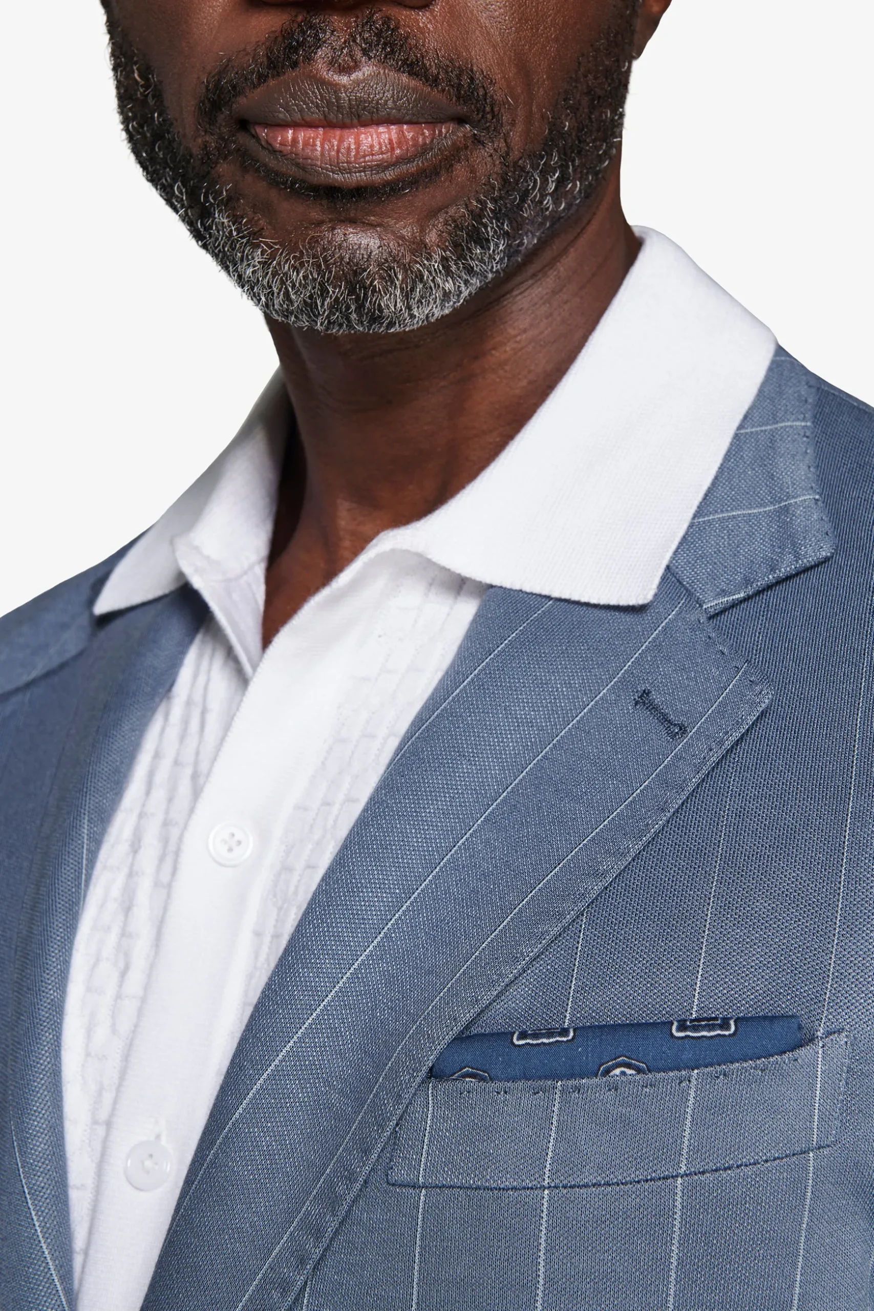 Avion pinstripe jersey blazer