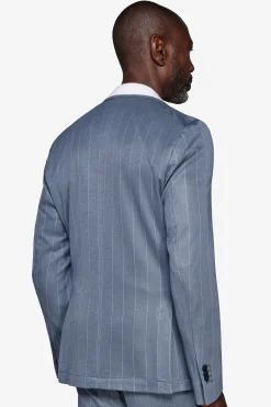 Avion pinstripe jersey blazer