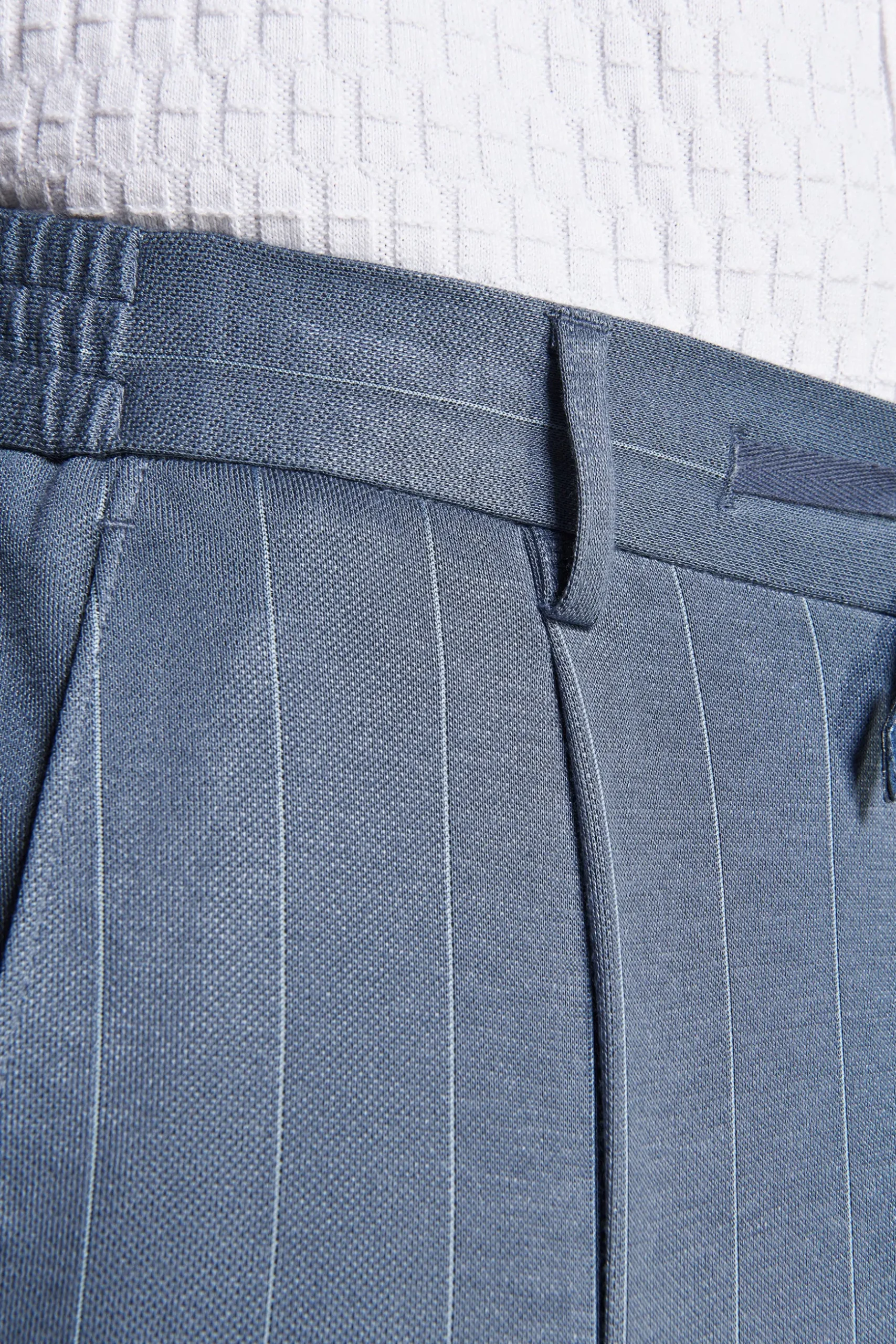 Avion pinstripe jersey trousers