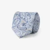Beige cashmere design tie