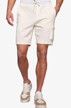 Bermuda in felpa DNJ off white