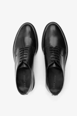 Black classic Derby shoes