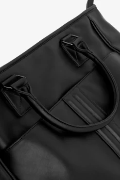 Black double handle bag
