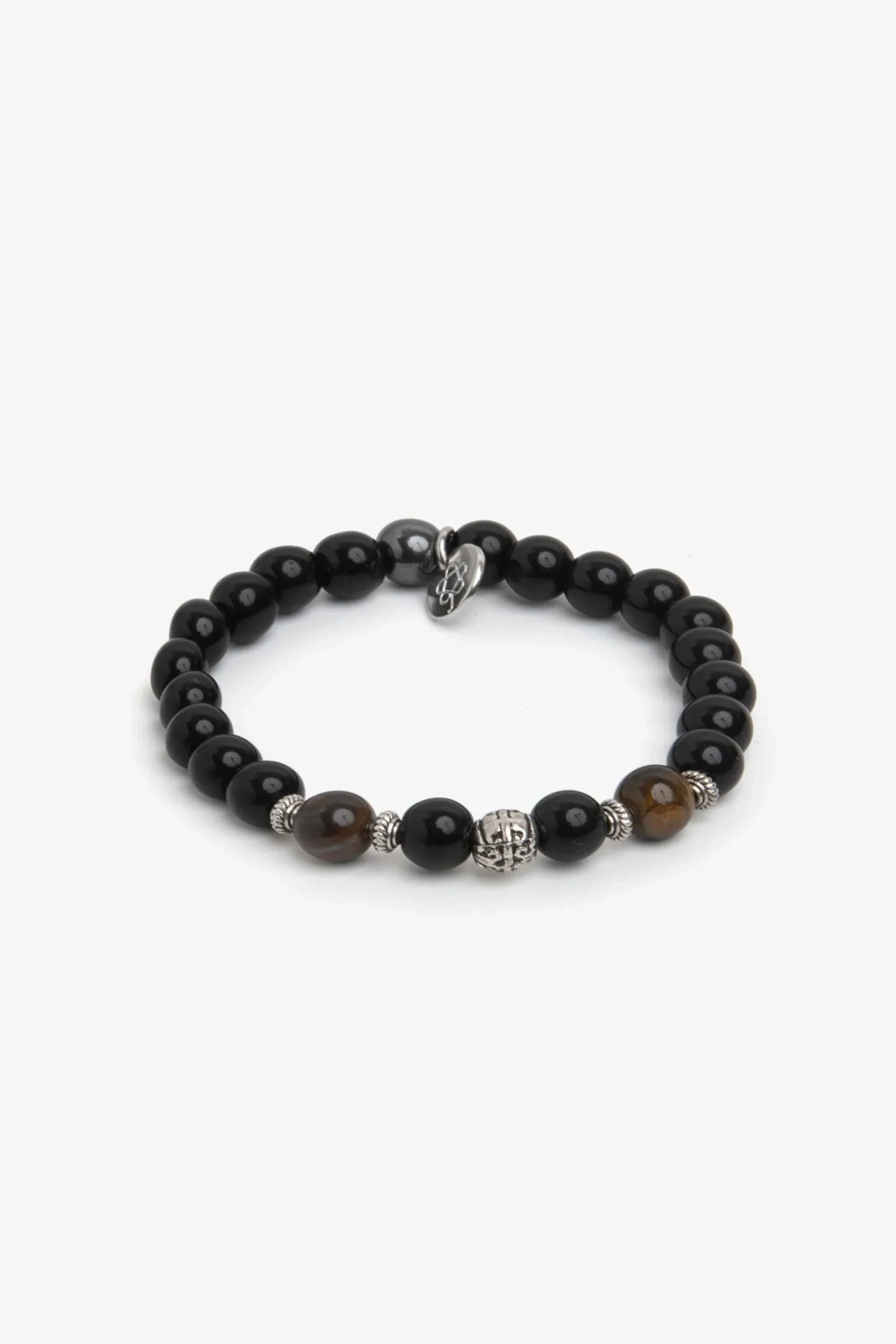 Black medium pearls bracelet
