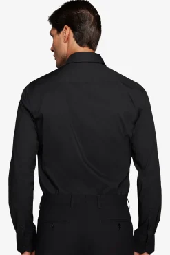 Black stretch shirt