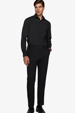 Black stretch shirt
