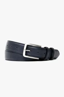 Blue casual belt