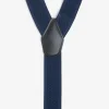 Blue Chevron suspenders
