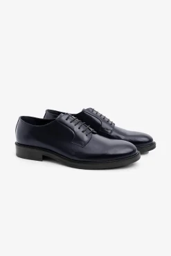 Blue classic Derby shoes
