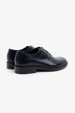 Blue classic Derby shoes
