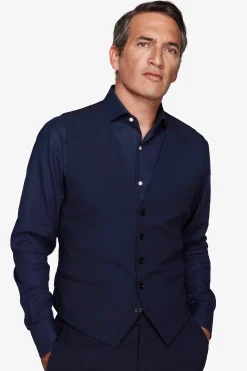 Blue classic waistcoat
