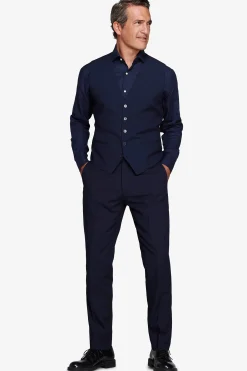 Blue classic waistcoat