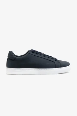 Blue ecosuede sneakers