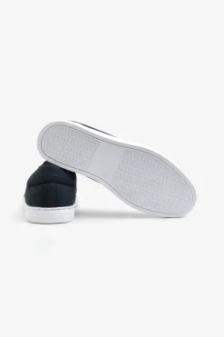 Blue ecosuede sneakers