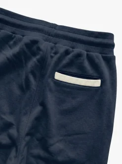 Blue fleece sweatpants
