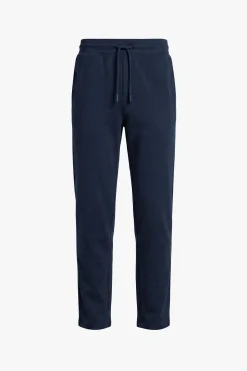 Blue fleece sweatpants