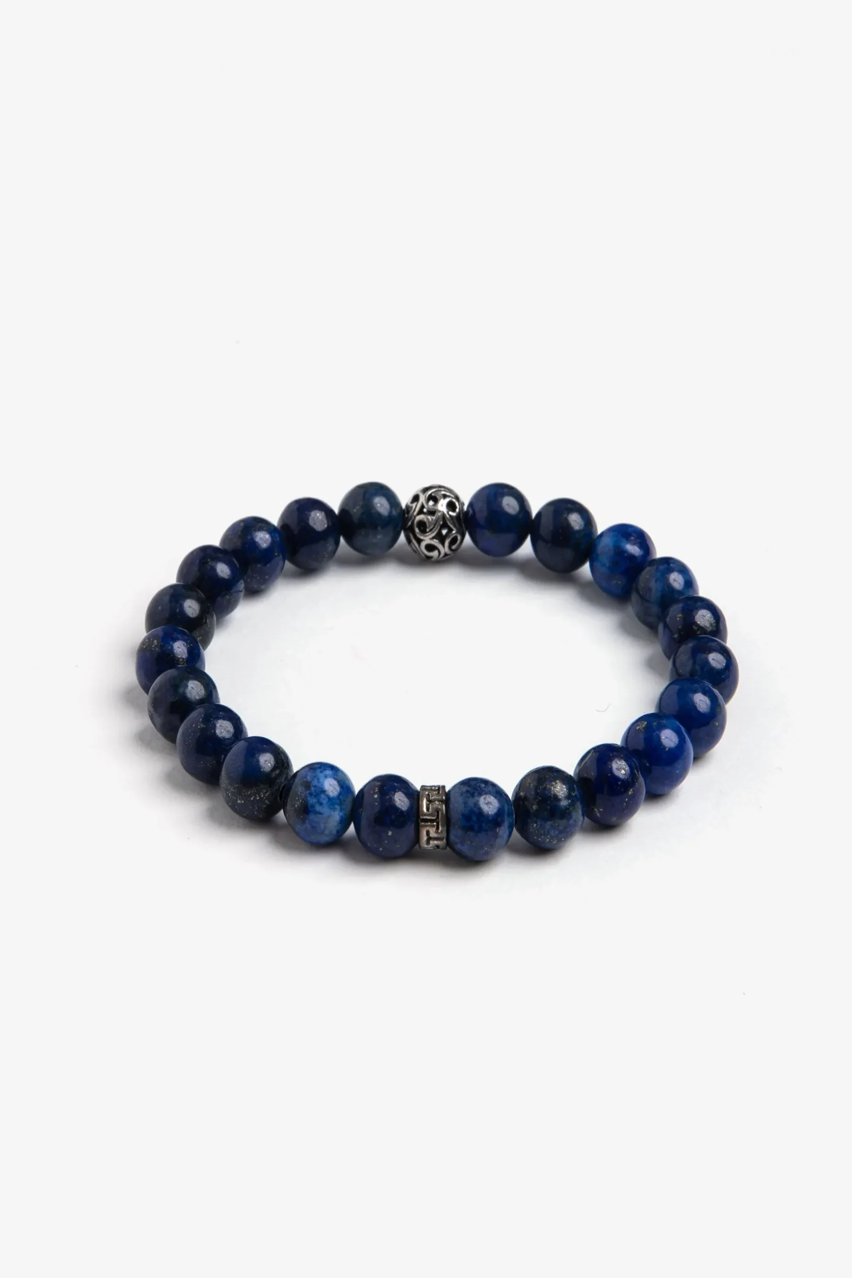 Blue medium pearls bracelet