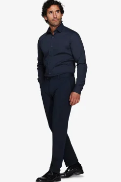 Blue stretch shirt