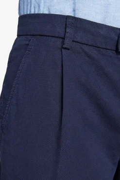 Blue woven trousers
