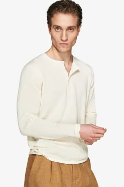 Butter linen blend chester knit