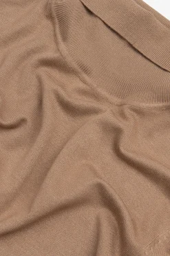 Camel basic turtleneck