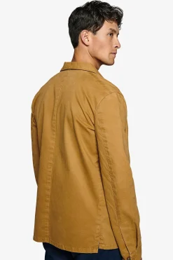 Camel stretch worker jacket