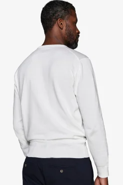 Cream crewneck sweater