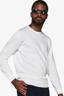 Cream crewneck sweater