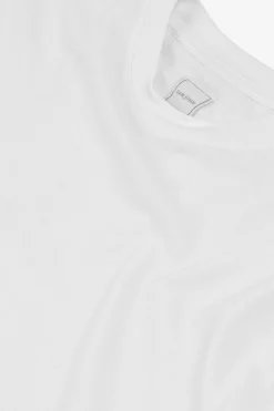 Cream piquet t-shirt