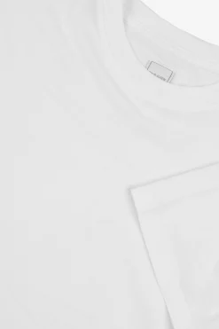 Cream piquet t-shirt