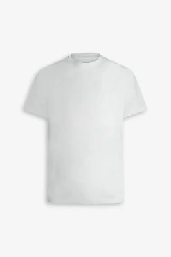 Cream piquet t-shirt