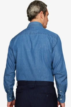 Denim chambray shirt