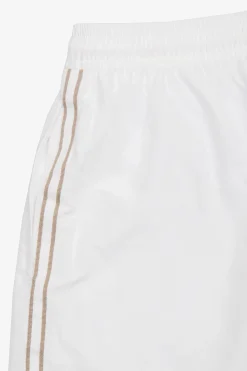 DNJ cream swim trunks