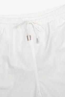 DNJ cream swim trunks