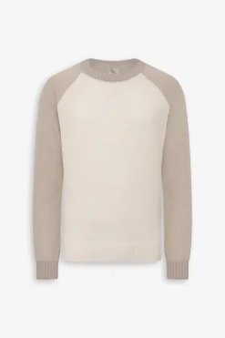 DNJ off white raglan sweater